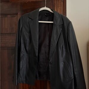 Mixit Black Leather Jacket